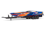 Traxxas Triple-Axle Boat Trailer: Spartan & DCB M41 Catamaran