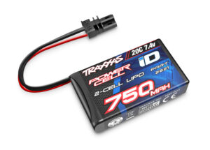 Traxxas 750mAh 7.4V 2-Cell 20C LiPo Battery for 1/18 Vehicles