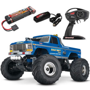 Traxxas BIGFOOT Classic w/LED Lights RTR RC Truck w/Battery & Quick Charger